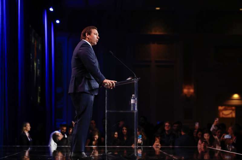 ron desantis alla jewish coalition annual leadership meeting di las vegas 6