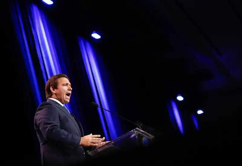 ron desantis alla jewish coalition annual leadership meeting di las vegas   9