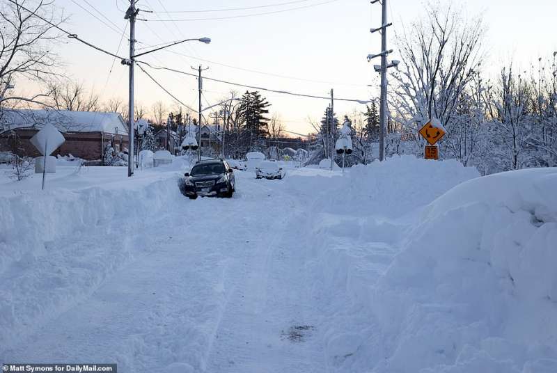 tempesta di neve stato di new york 5