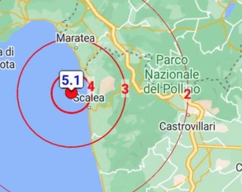 TERREMOTO CALABRIA