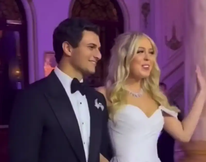 tiffany trump con il suo nuovo marito michael boulos 1