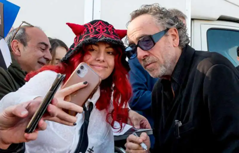 TIM BURTON A LUCCA COMICS 2022  