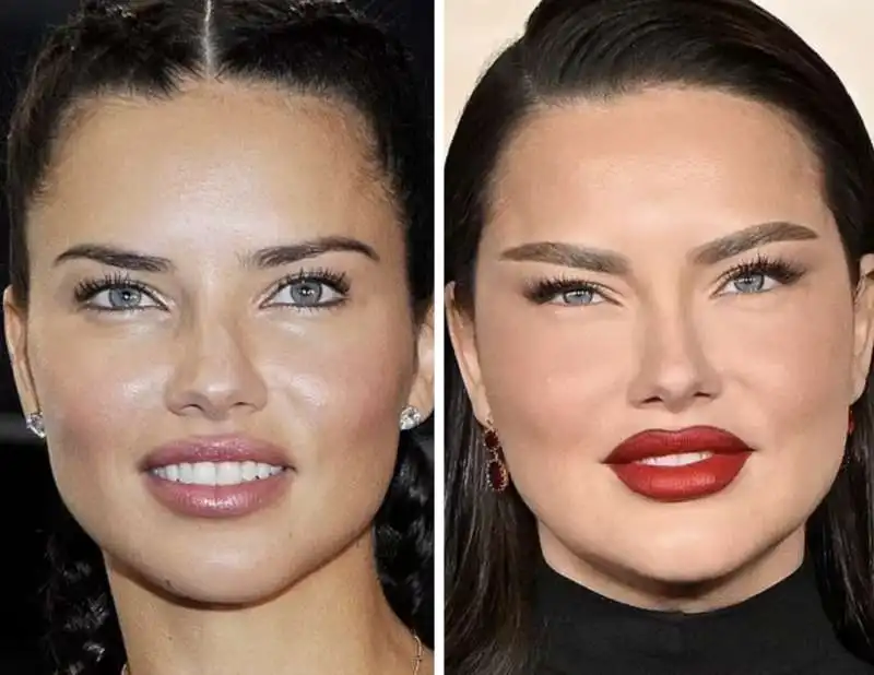 adriana lima prima dopo 