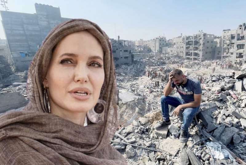 angelina jolie pro gaza