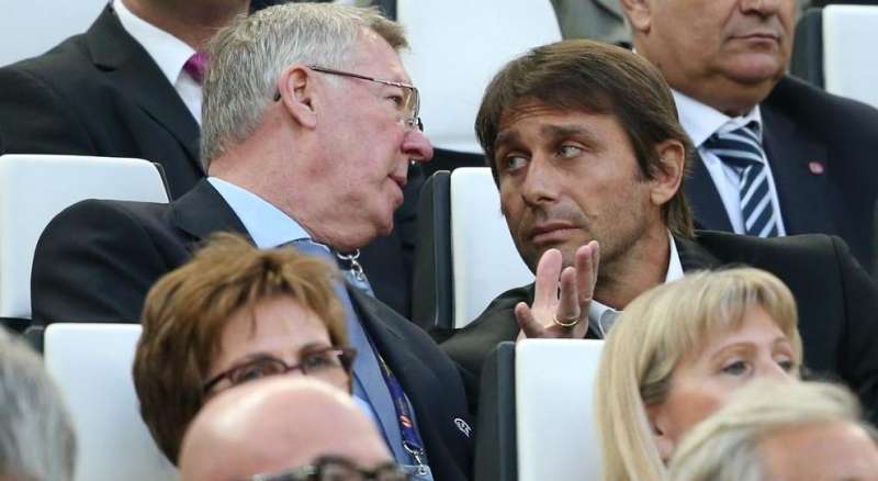 antonio conte sir alex ferguson