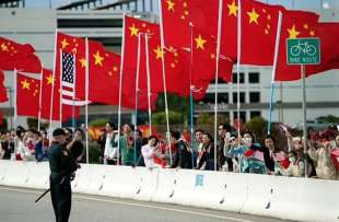 arrivo di xi jinping a san francisco