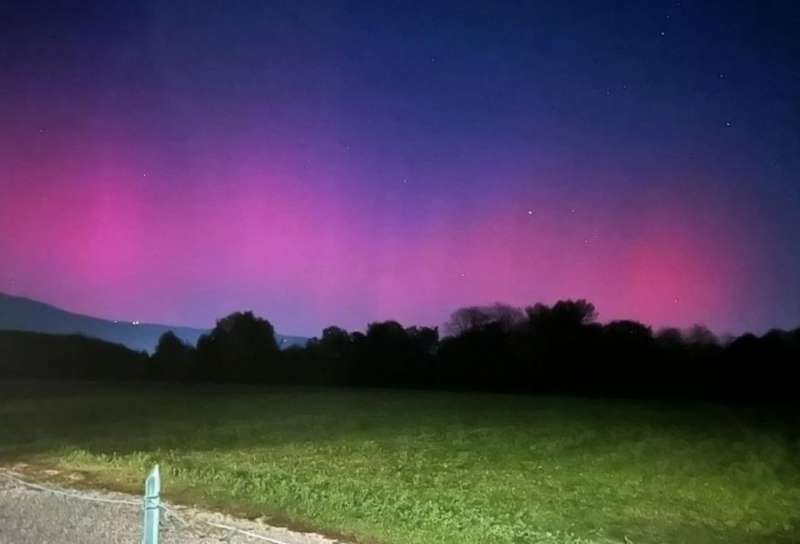 aurora boreale in italia 3