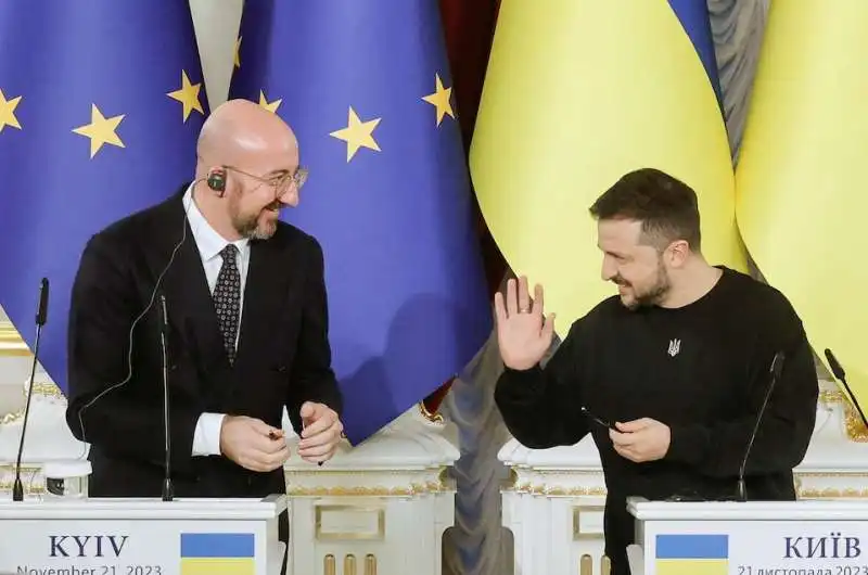 charles michel   volodymyr zelensky 