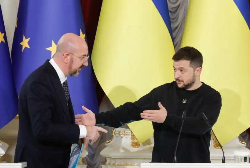 charles michel   volodymyr zelensky   