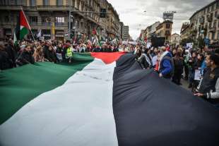 corteo pro palestina a milano 4