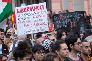 corteo pro palestina a roma 6