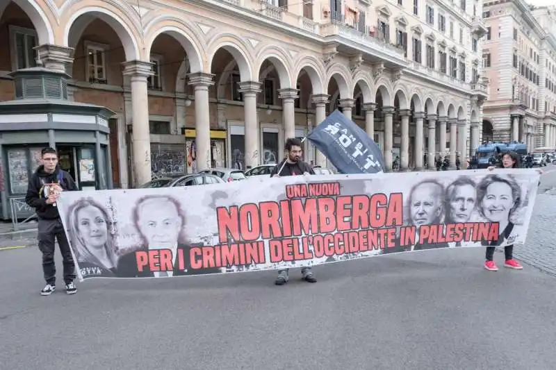 corteo pro palestina a roma   7