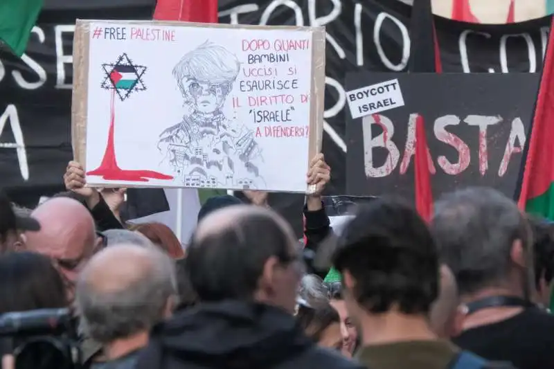 corteo pro palestina a roma   8