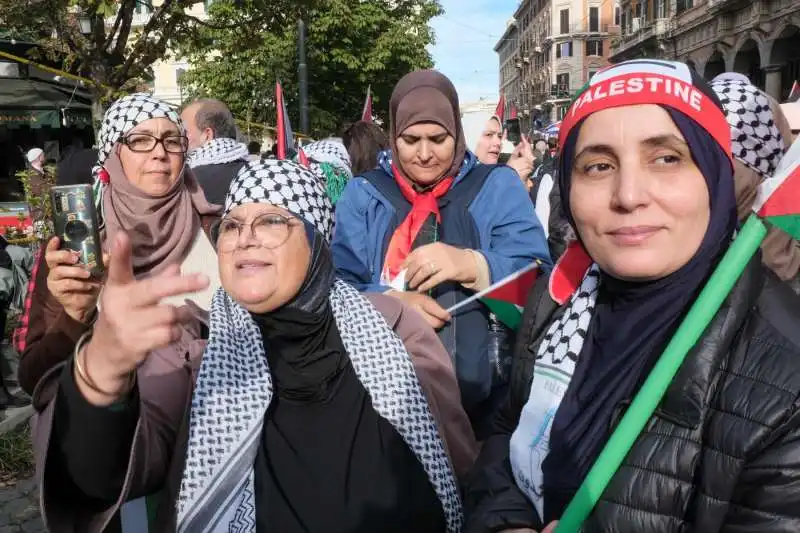 corteo pro palestina a roma   9