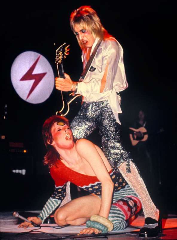 david bowie mick ronson by mick rock