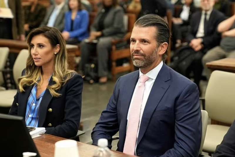 donald trump jr in tribunale a new york