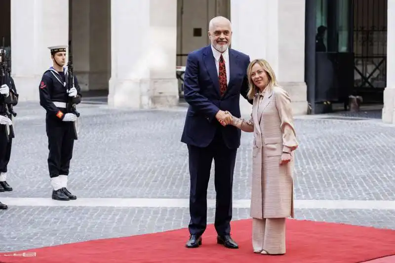 edi rama giorgia meloni 