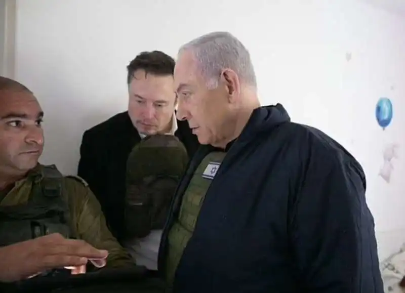 ELON MUSK BIBI NETANYAHU