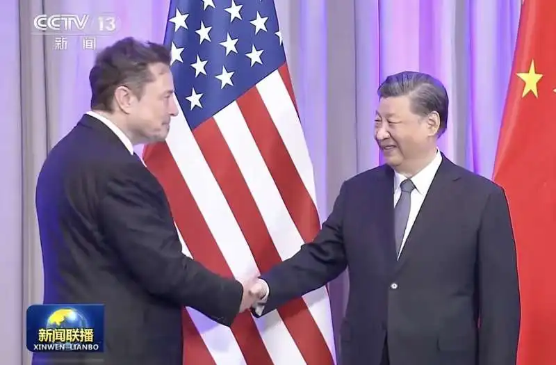 ELON MUSK XI JINPING 