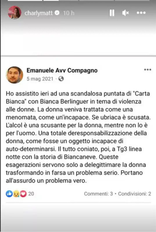 emanuele compagno post