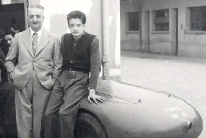 enzo ferrari e il figlio dino 