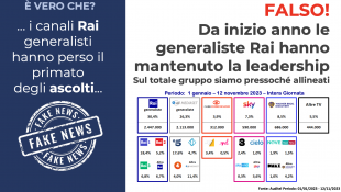 fake news sulla rai 12