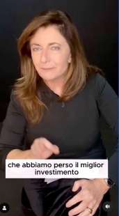 francesca reggiani imita giorgia meloni 7