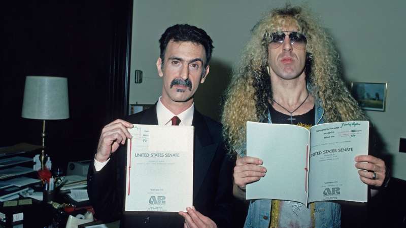 frank zappa e dee snider in senato