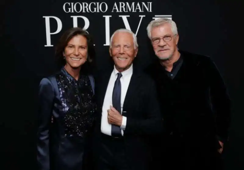 giorgio armani la nipote silvana e leo dell orco