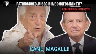 i fuorionda di michele guardi su giancarlo magalli le iene