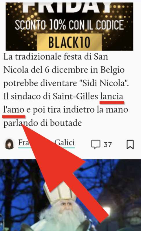 il giornale, il sindaco lancia l'amo e tira indietro la mano