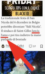 il giornale, il sindaco lancia l'amo e tira indietro la mano