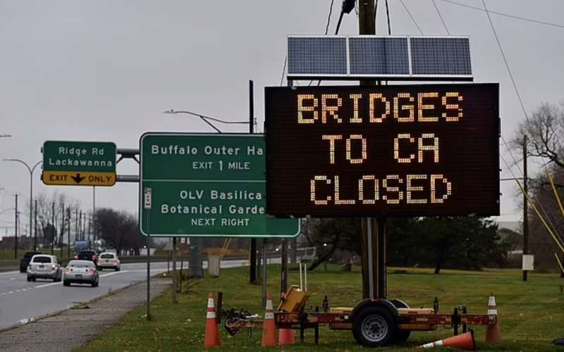 incidente alla frontiera tra usa e canada 2