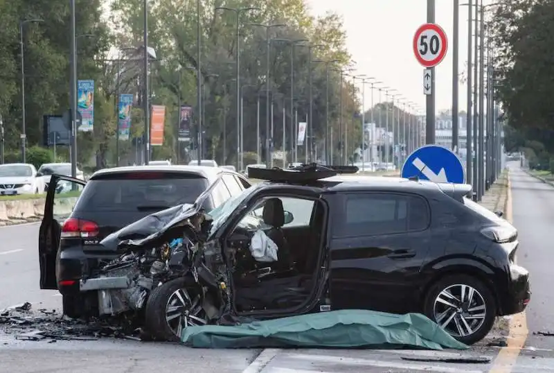 incidente viale forlanini   milano   1