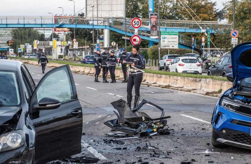 incidente viale forlanini milano 5