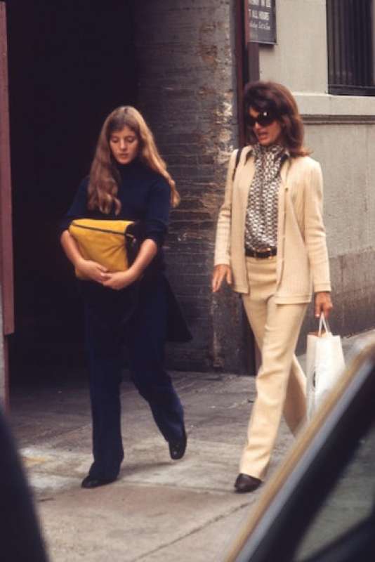 jackie e caroline kennedy anni 70