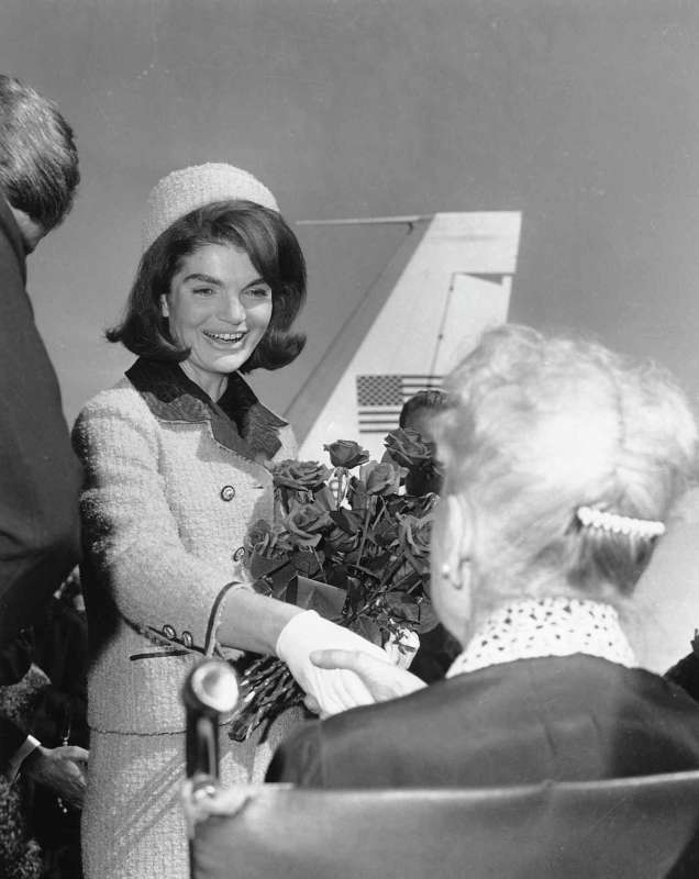 jackie kennedy arrivo a dallas