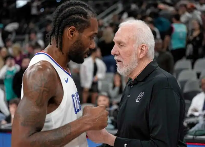 KAWHI LEONARD GREGG Popovich 