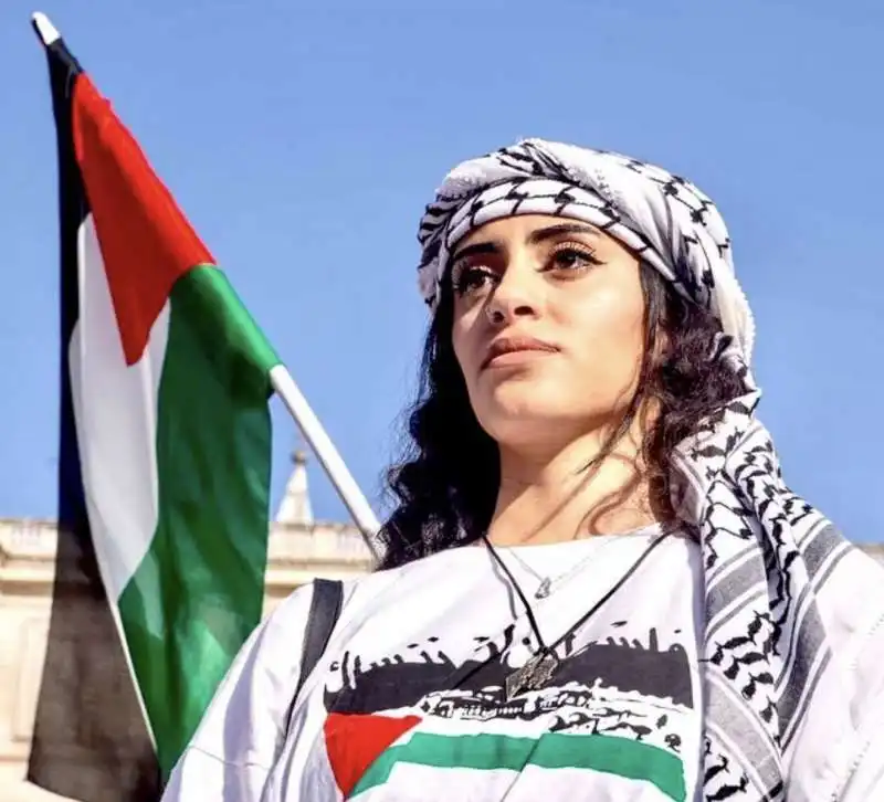 l attivista italo palestinese maya issa   3