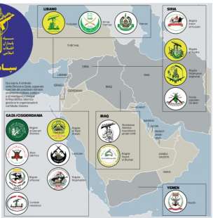 LA GUERRIGLIA ISLAMICA - MAPPA GENERALE