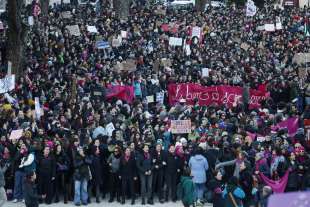 manifestazione contro la violenza sulle donne e il patriarcato a roma 15