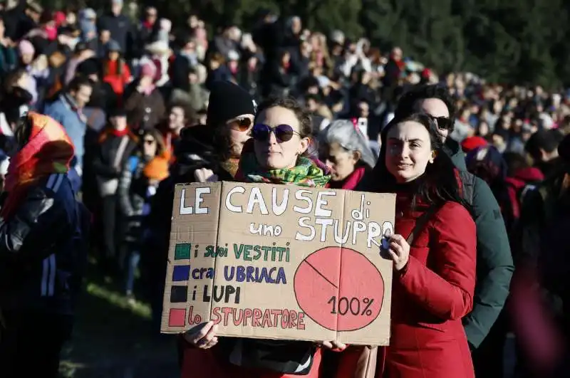 manifestazione contro la violenza sulle donne e il patriarcato a roma   3