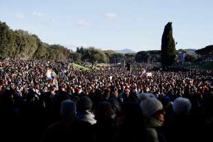 manifestazione contro la violenza sulle donne e il patriarcato a roma 7