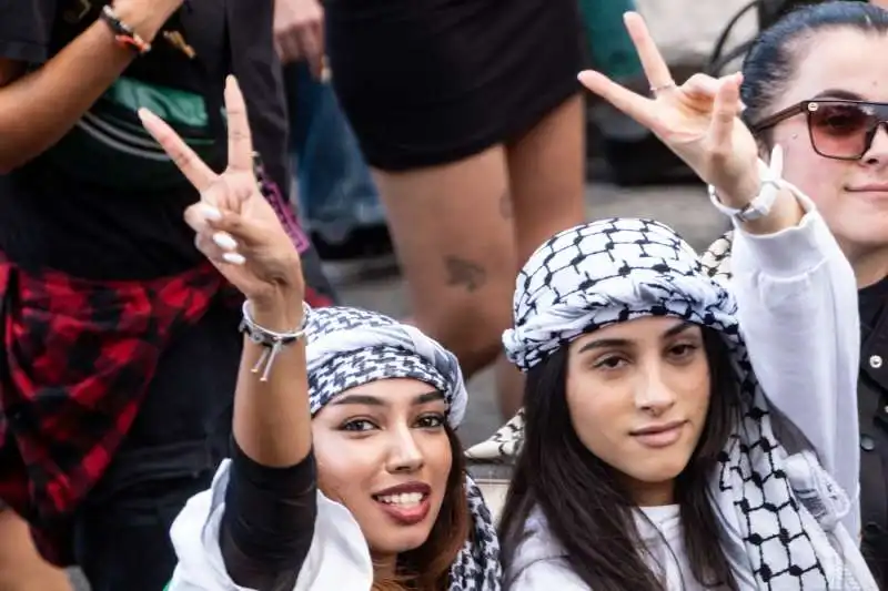 manifestazione nazionale per la palestina   roma   4