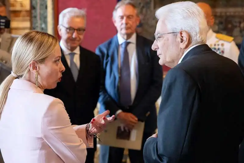 mattarella meloni mantovano