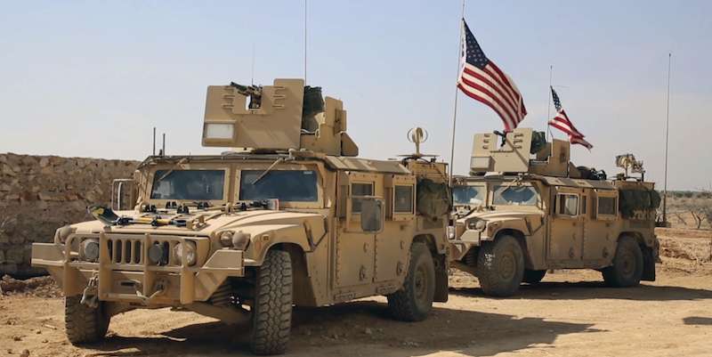 militari americani in siria