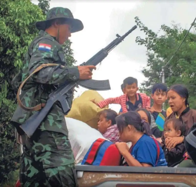 MYANMAR - GUERRA CIVILE 