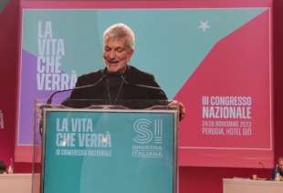 nichi vendola al congresso di sinistra italiana