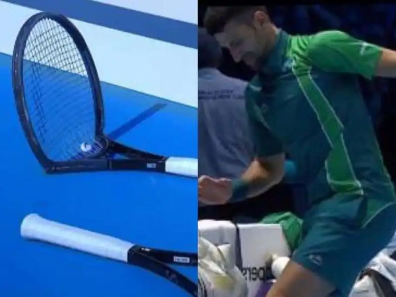 novak djokovic distrugge racchetta 4