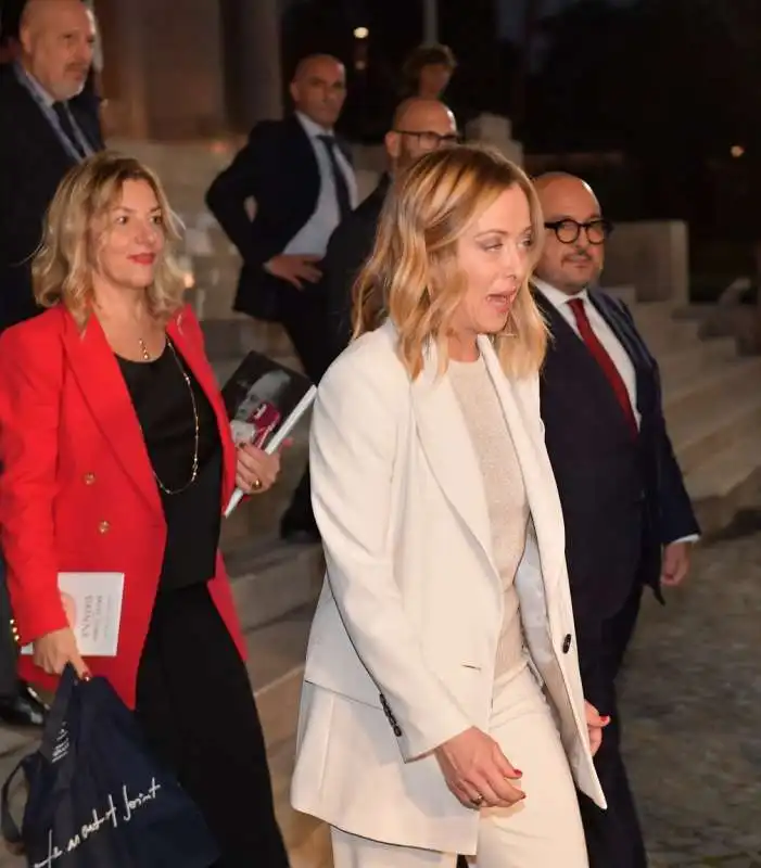 patrizia scurti giorgia meloni e gennaro sangiuliano   foto di bacco (7)